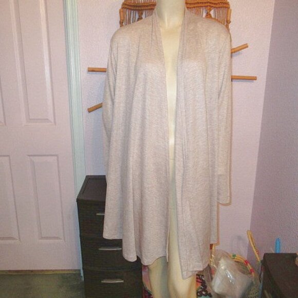 Bryn Walker Women's Cardigan Size S James Sweater Lightweight Long Open Neutral - Picture 1 of 12